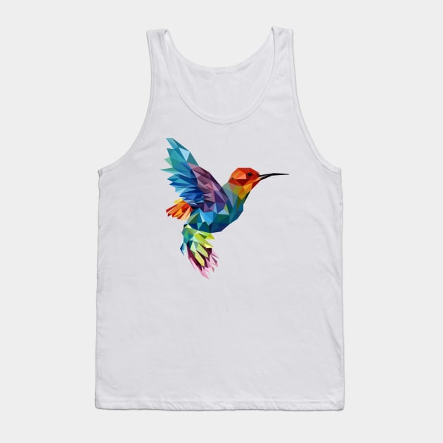 Bird polygonal Tank Top by Tuye Project